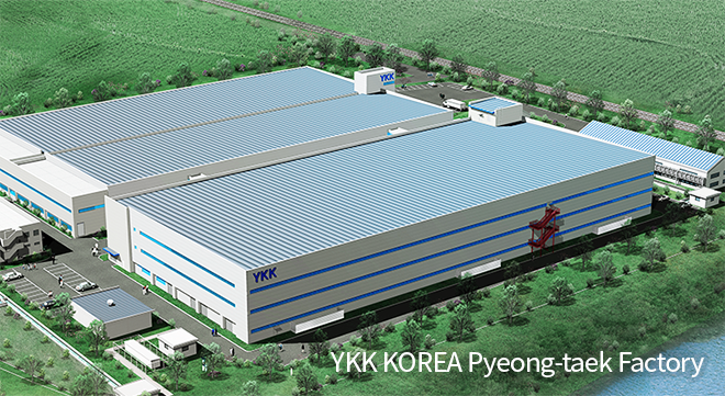 YKK KOREA Pyeong-taek Factory (Image)