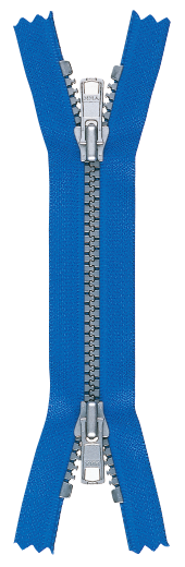 Zipper with double sliders (이미지)